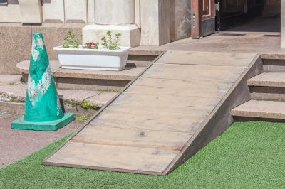 Wood Ramp Installation