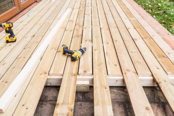 Cost of Damaged Deck Boards Repair in Freehold