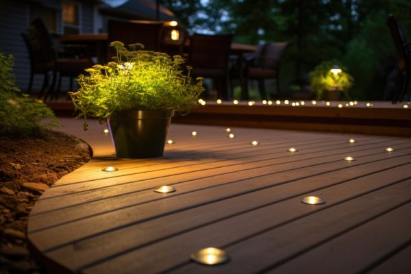 Ground Level Deck Construction in Freehold